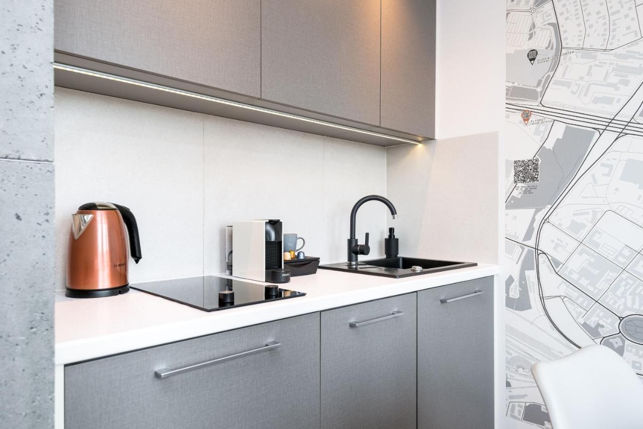 Kairos Apartments - Spodek - 100 M Od Spodka カトヴィツェ エクステリア 写真